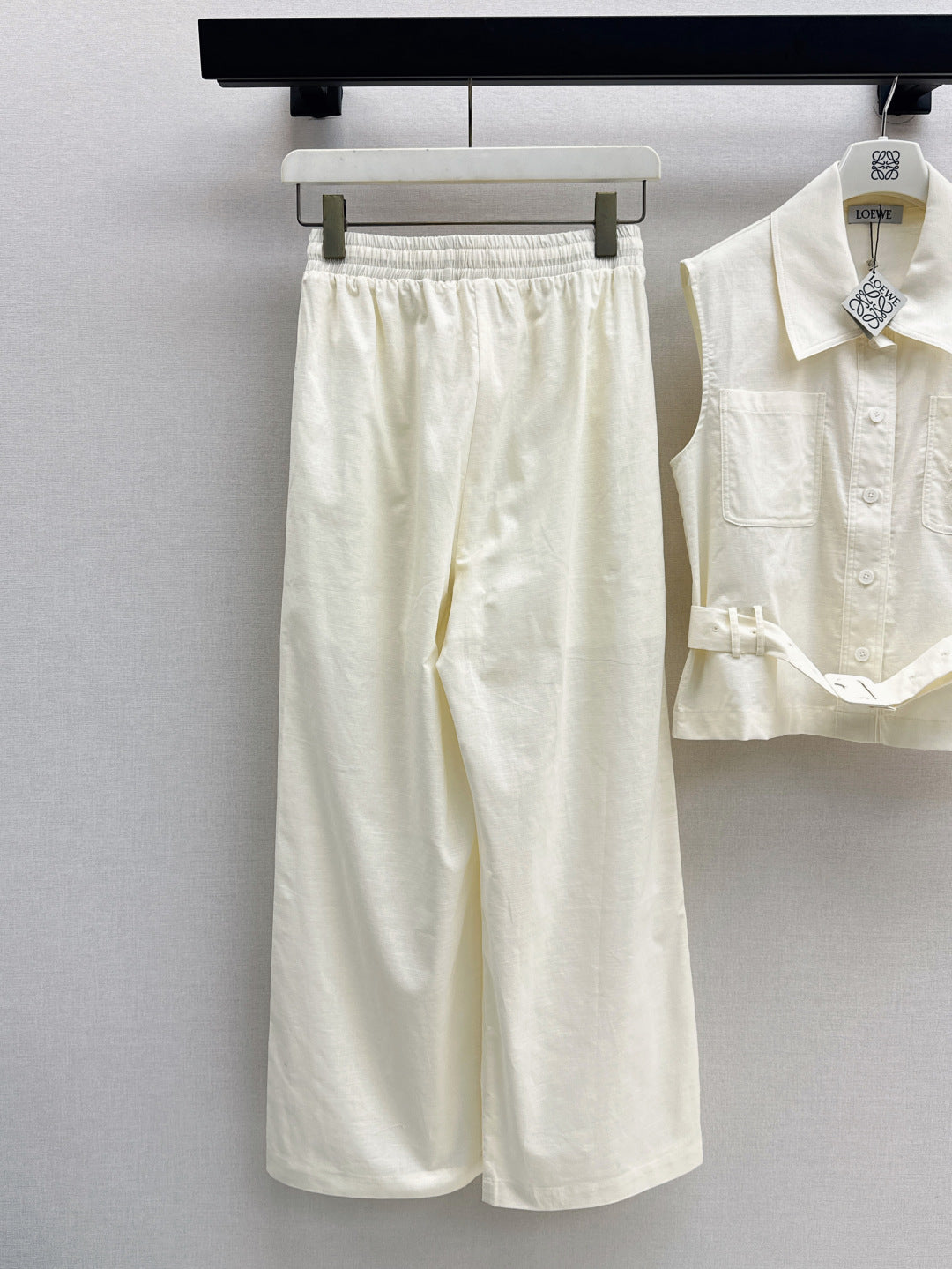 Loe 25ss vest pants set