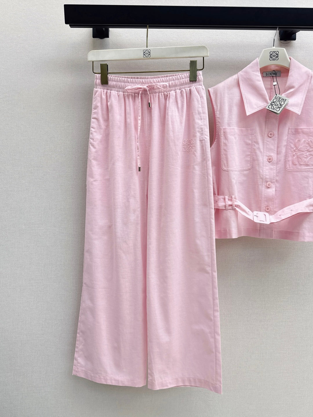 Loe 25ss vest pants set