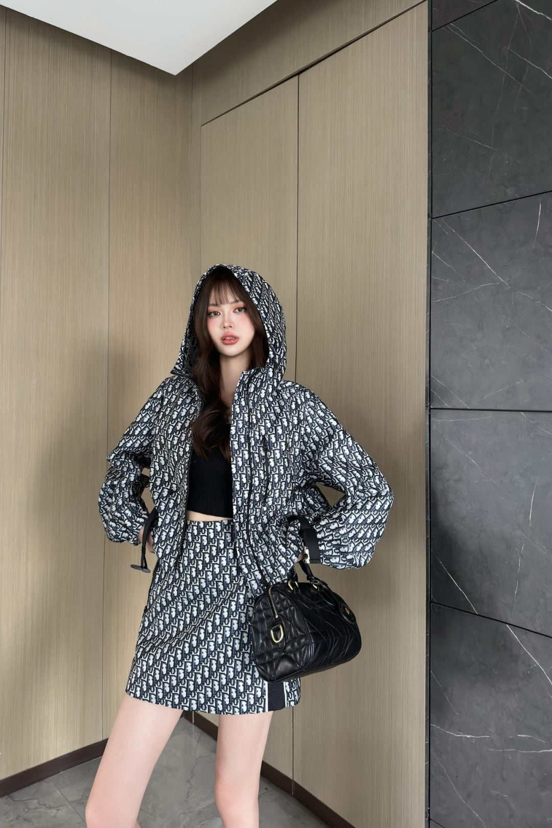 CD 25ss monogram skirt