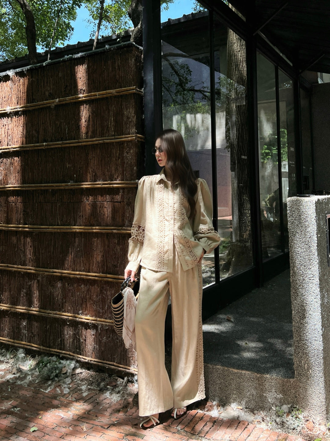 Zimm 25ss linen pants