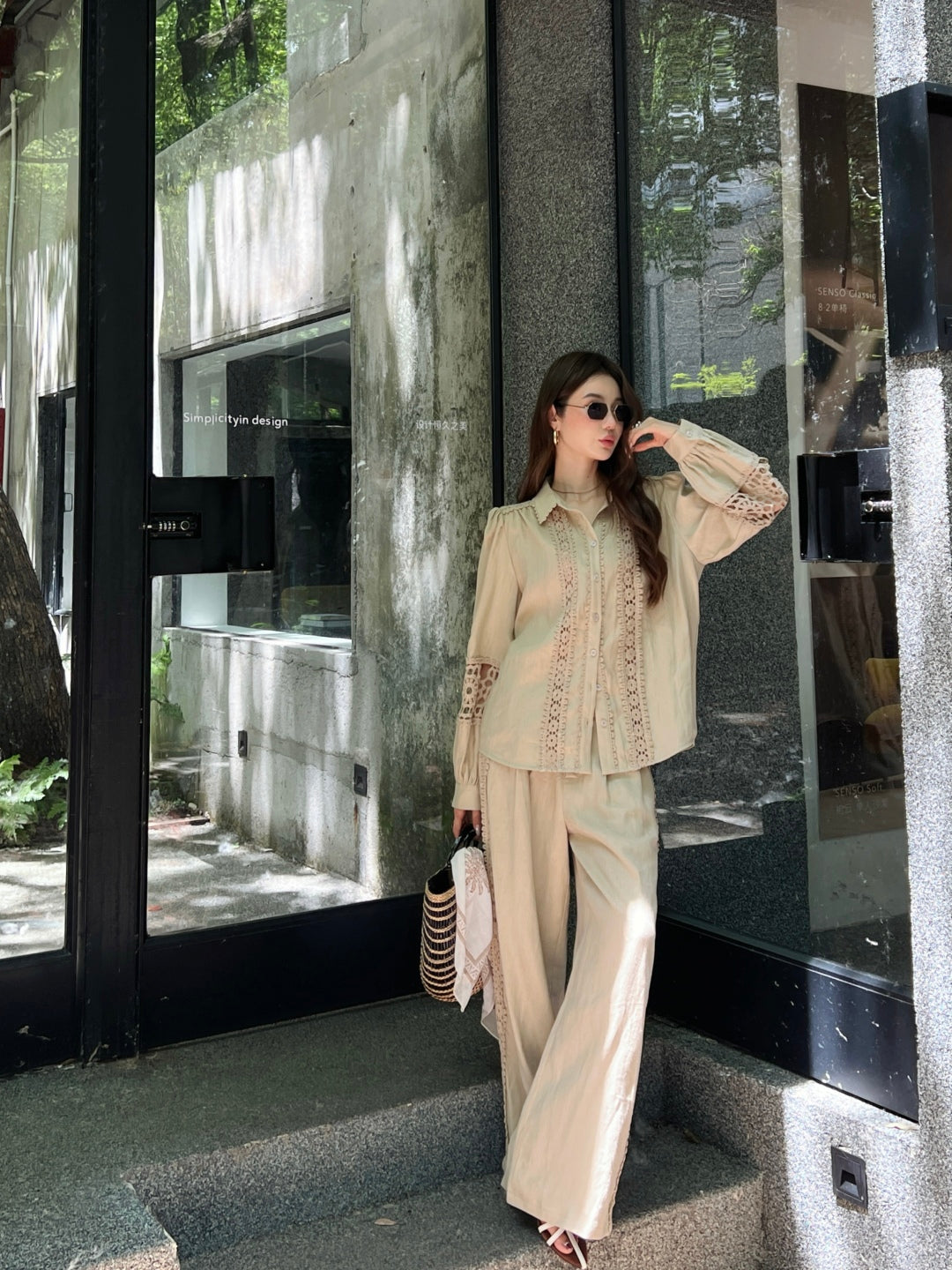 Zimm 25ss linen pants