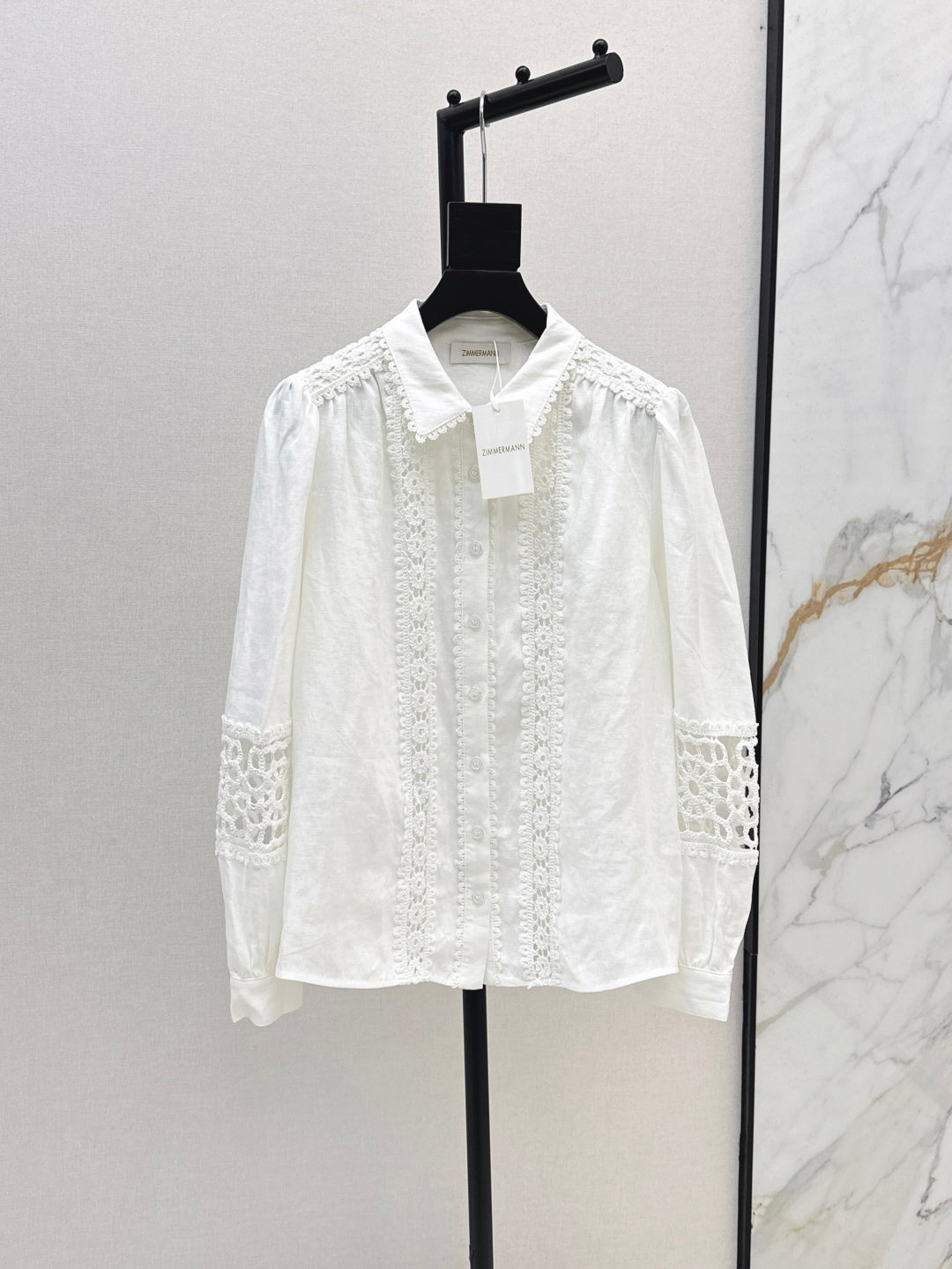 Zimm 25ss lace shirt