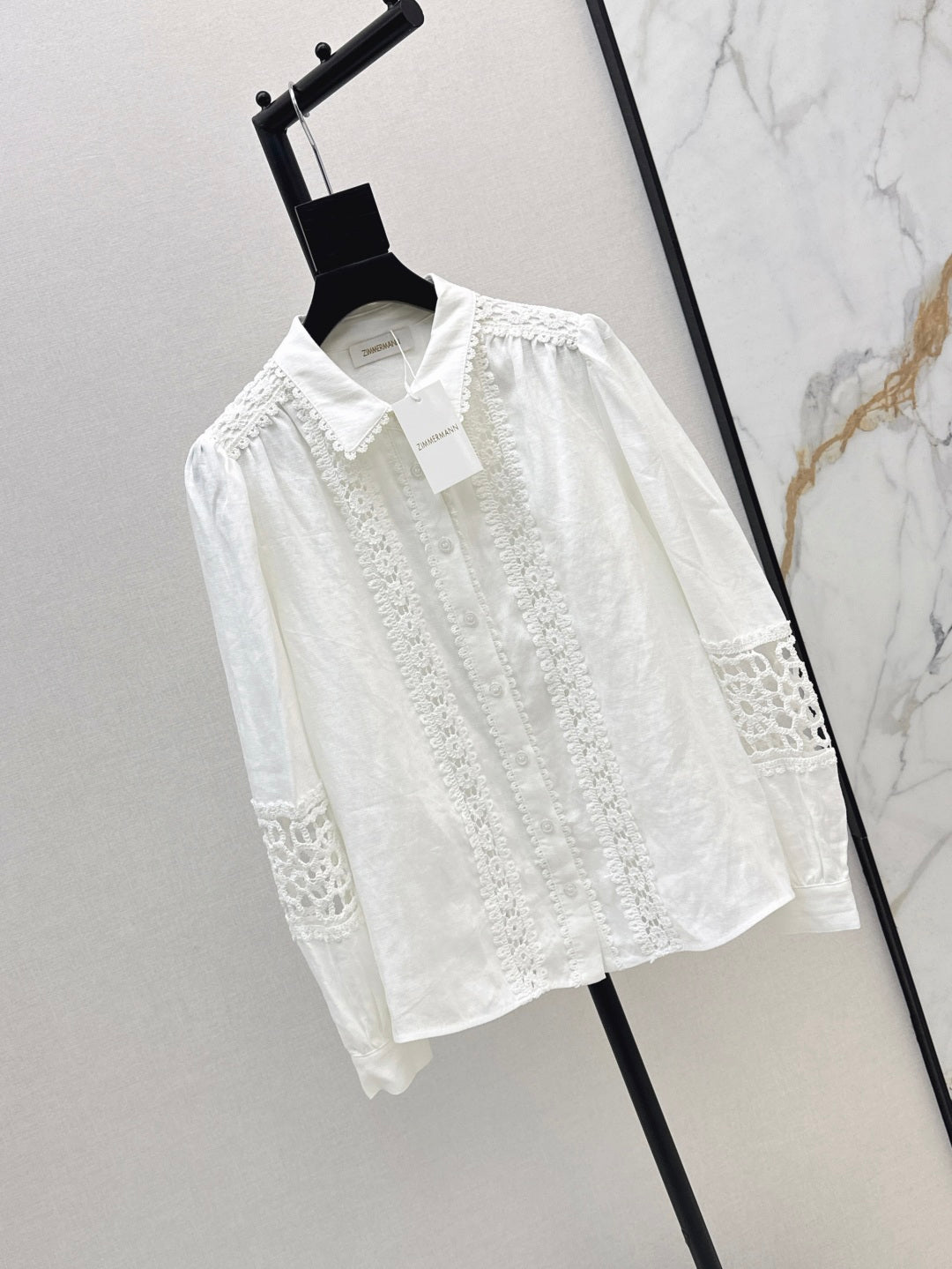 Zimm 25ss lace shirt