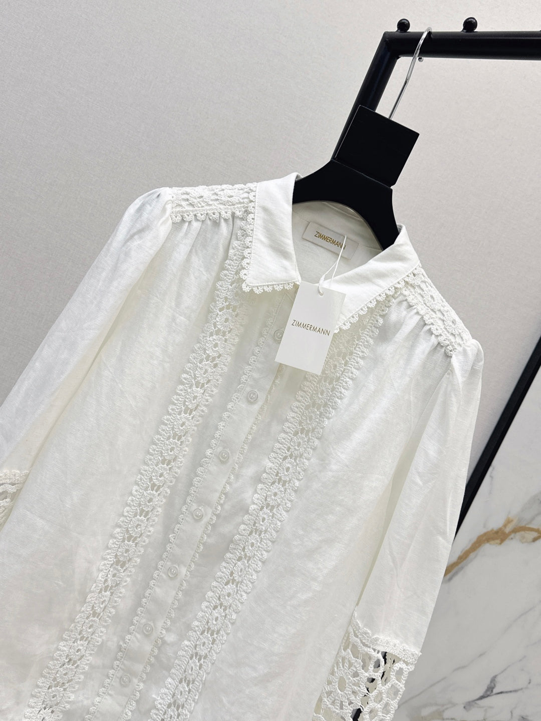 Zimm 25ss lace shirt
