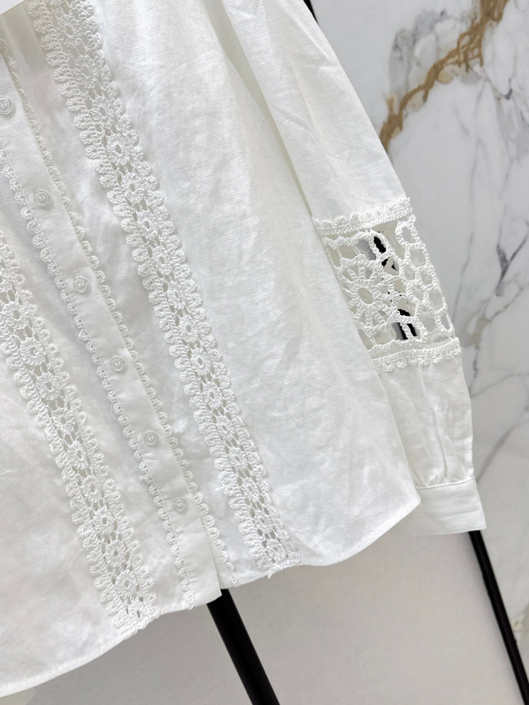 Zimm 25ss lace shirt