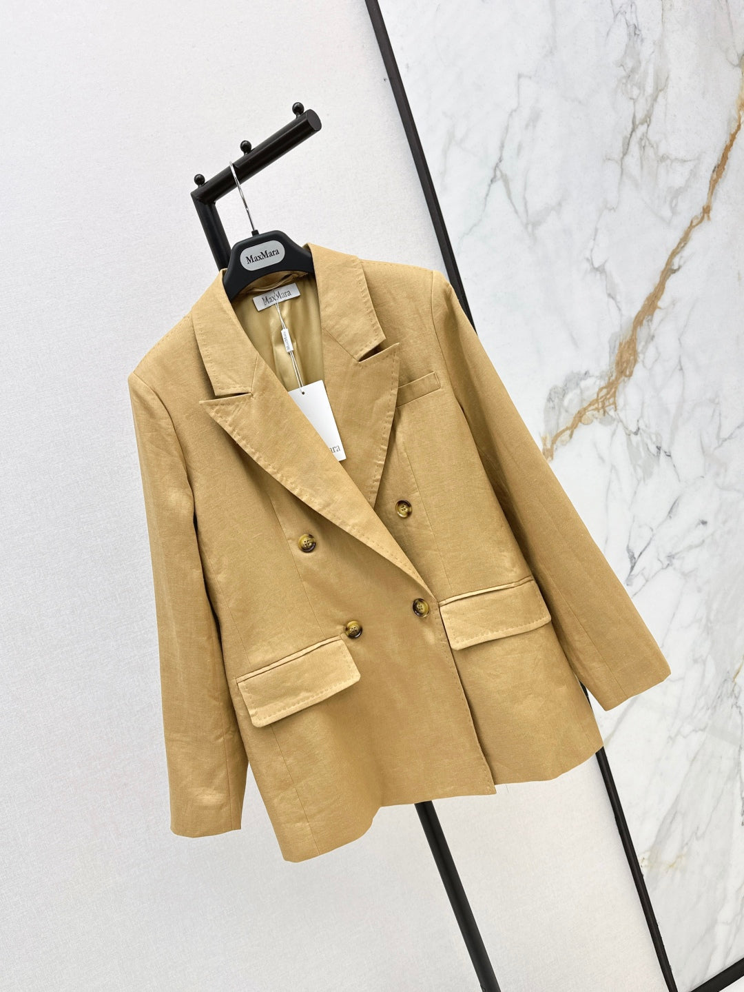 Max 25ss Linen blazer