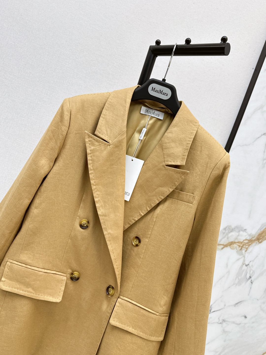 Max 25ss Linen blazer