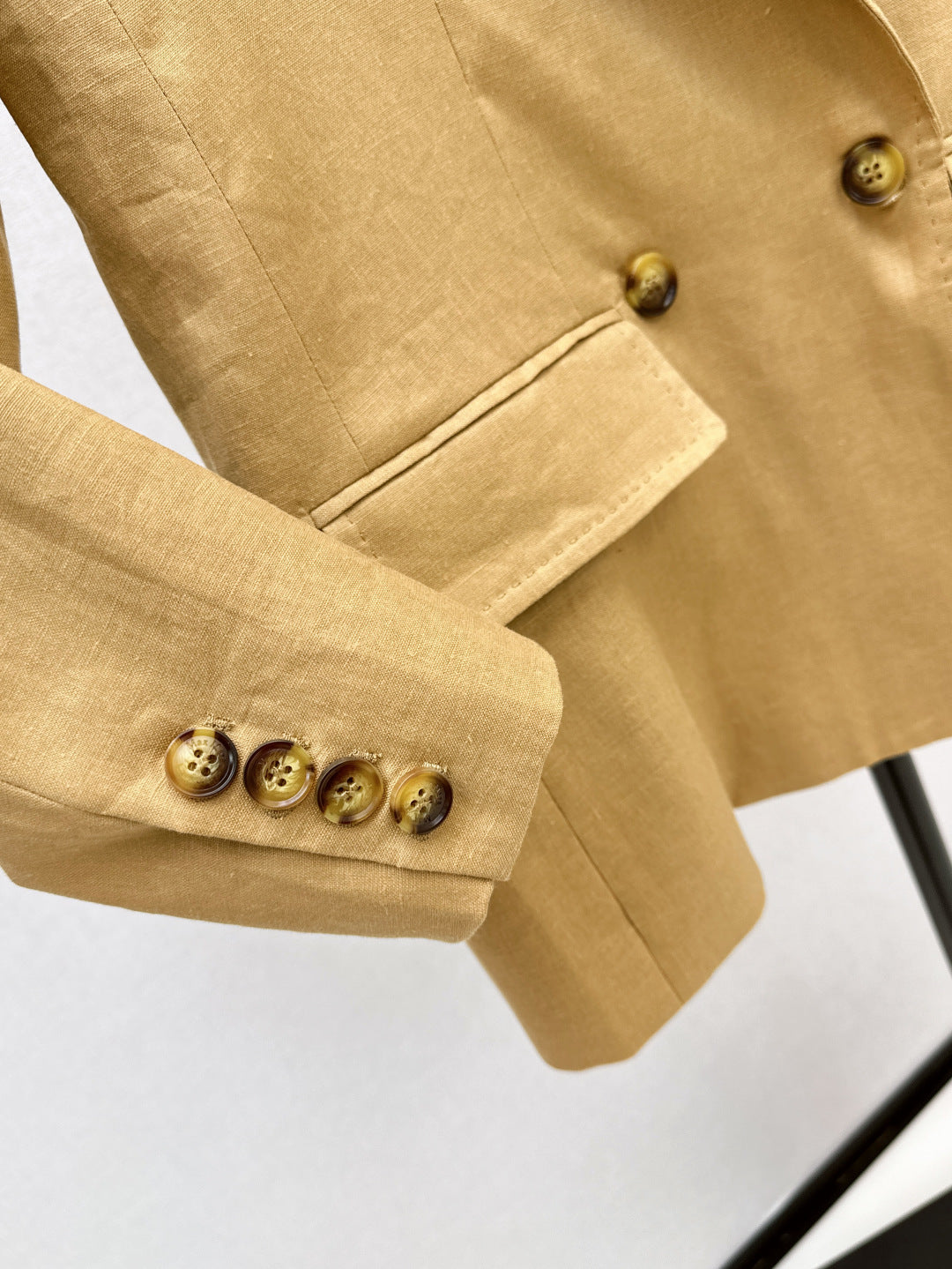 Max 25ss Linen blazer