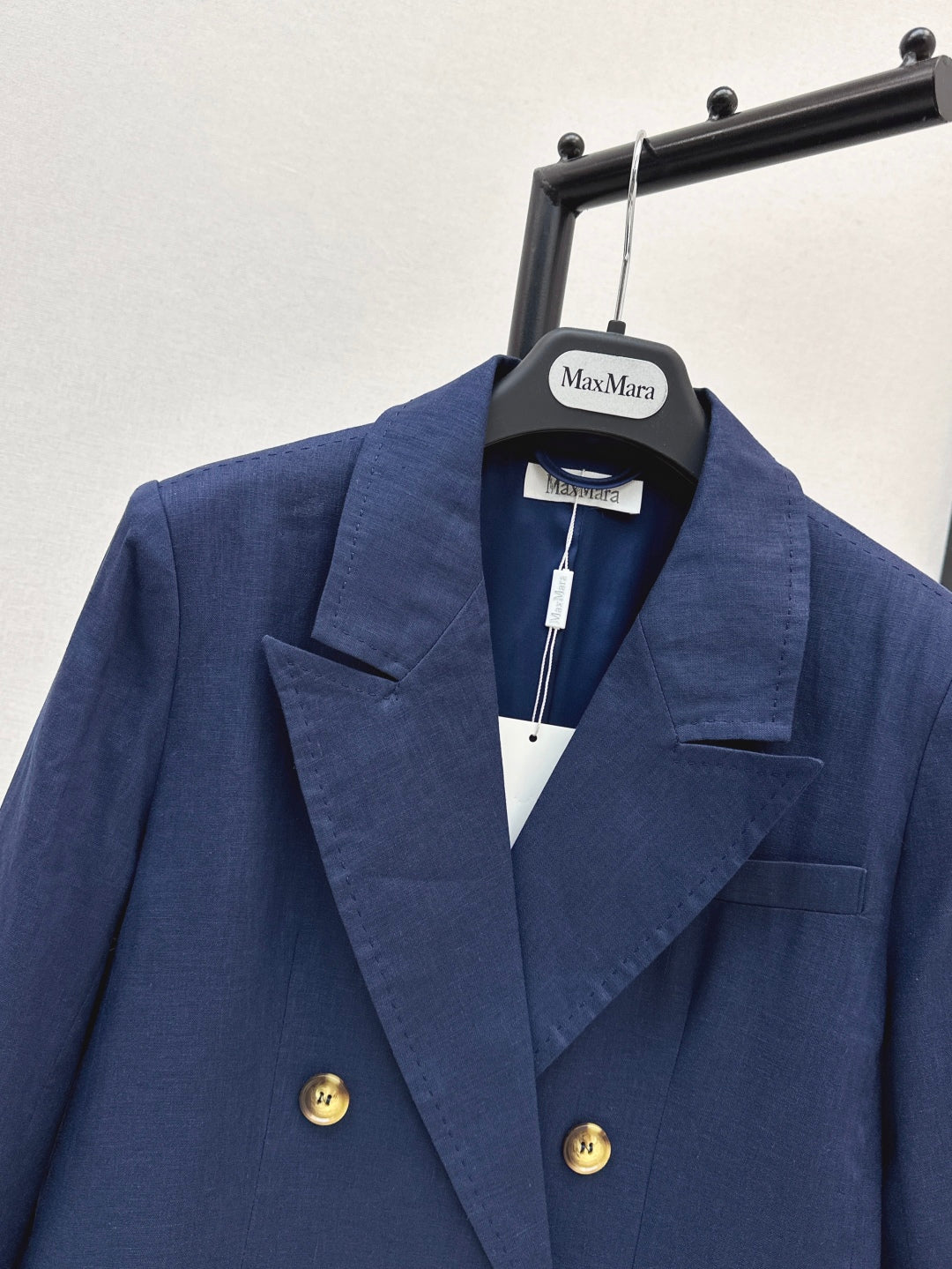 Max 25ss Linen blazer