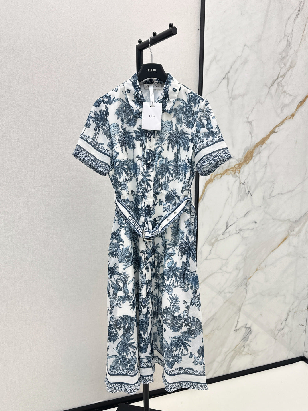 CD 25ss print dress