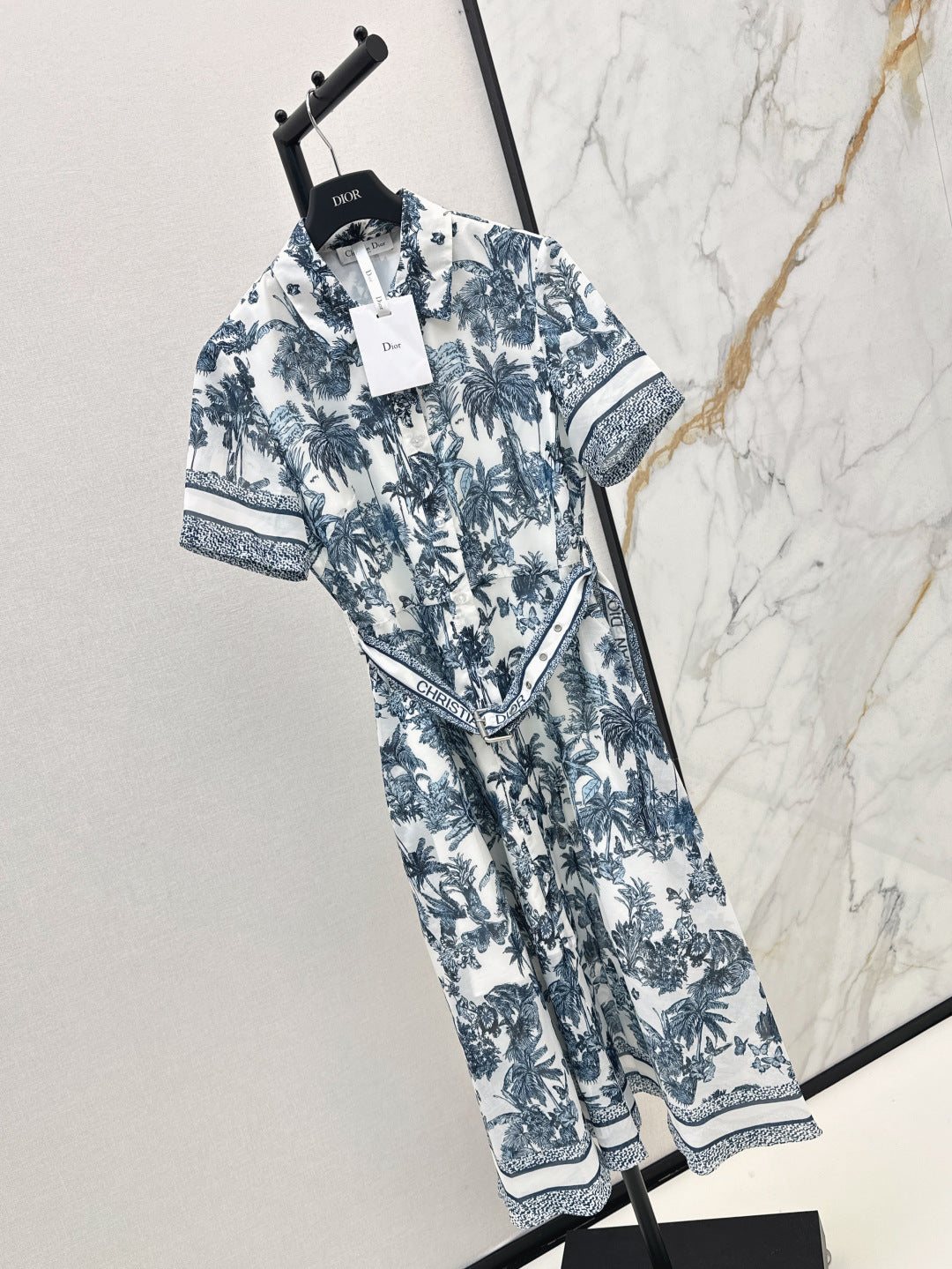 CD 25ss print dress