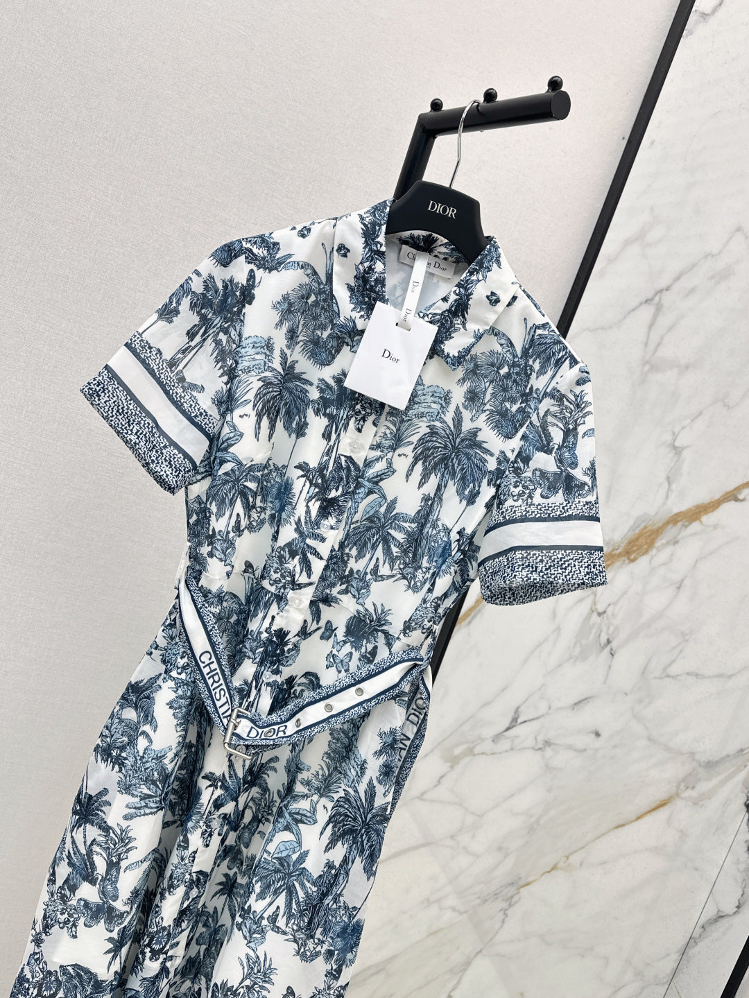 CD 25ss print dress