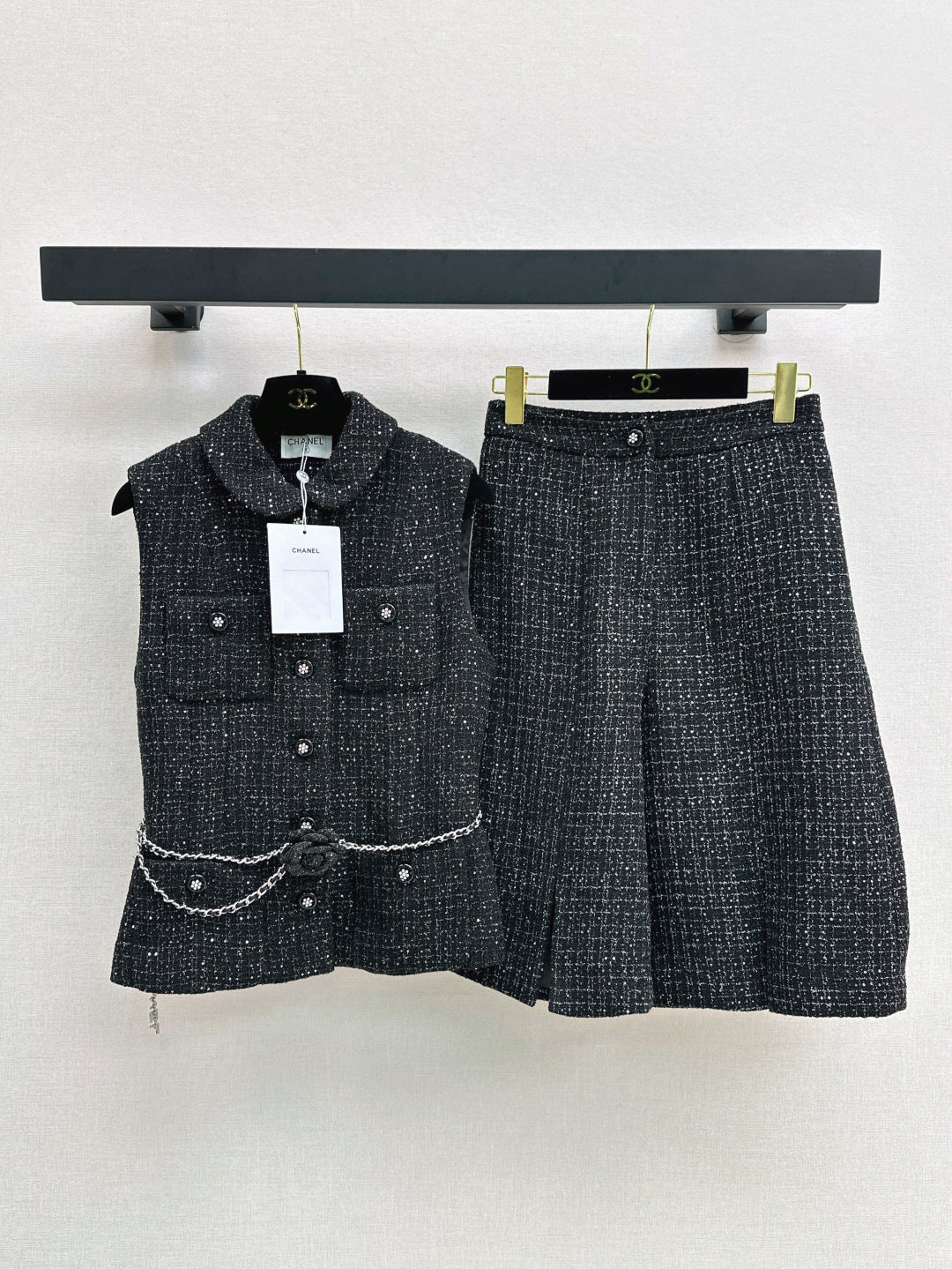 Chan 25ss woven suit