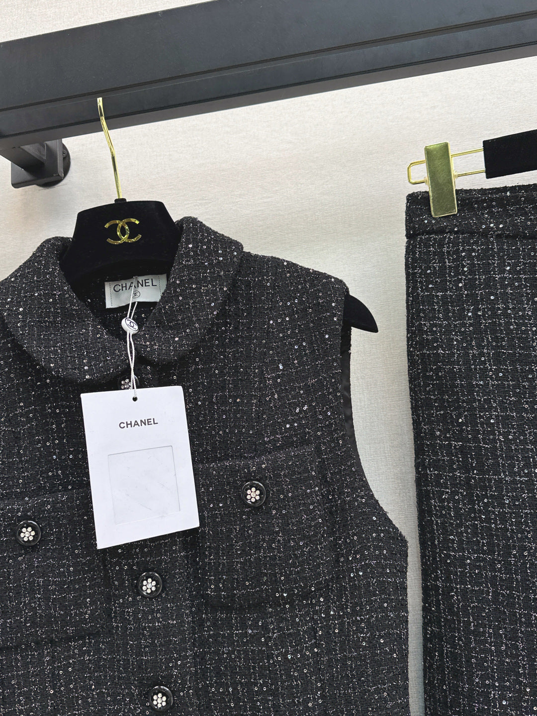 Chan 25ss woven suit