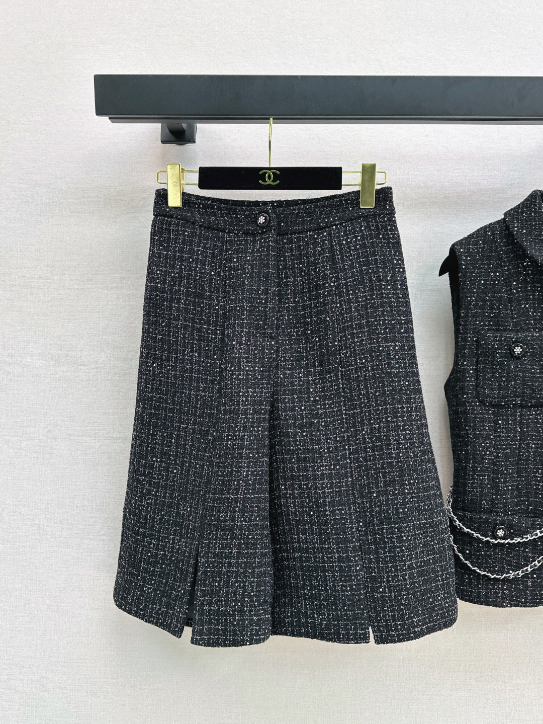 Chan 25ss woven suit