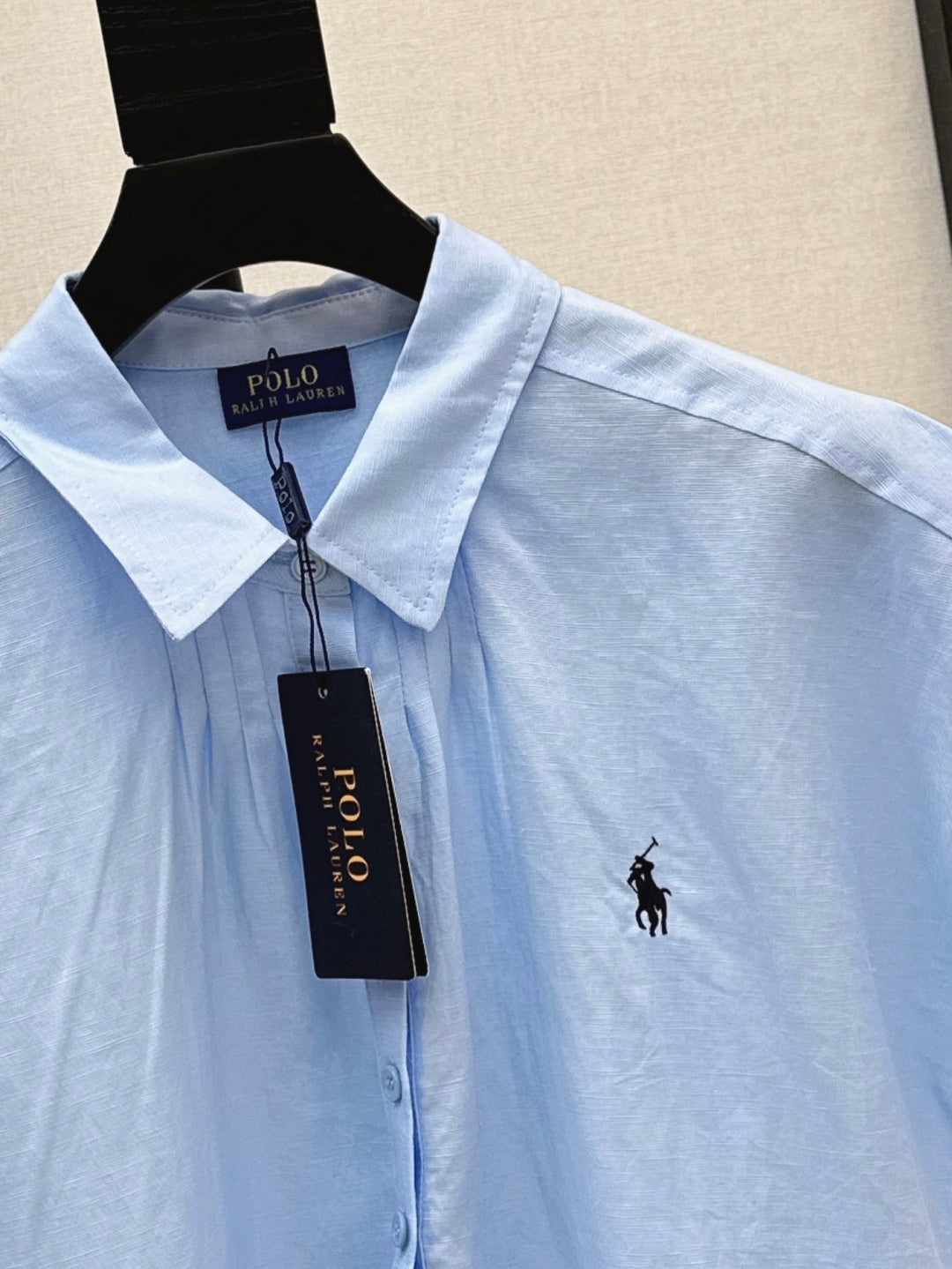 Ral 25ss linen polo shirt