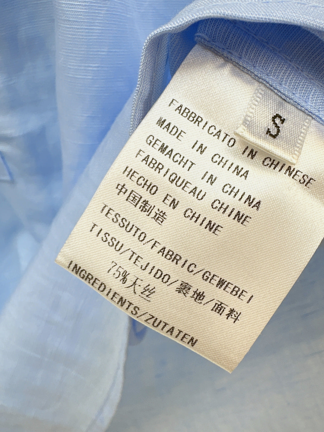 Ral 25ss linen polo shirt