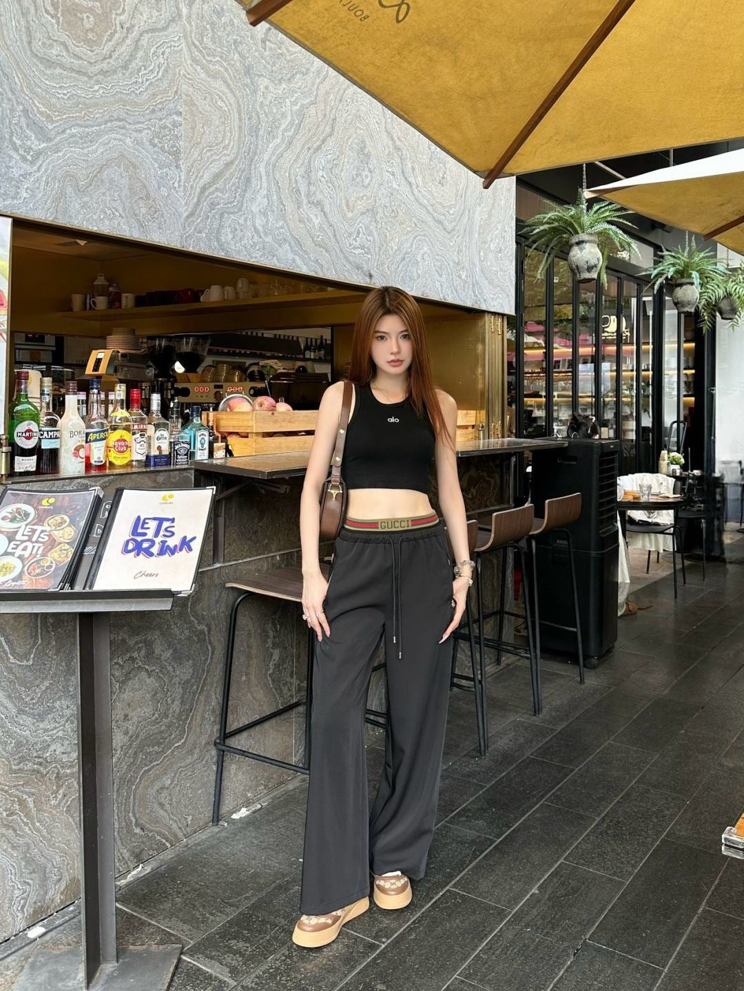 Guc 25ss webbing pants