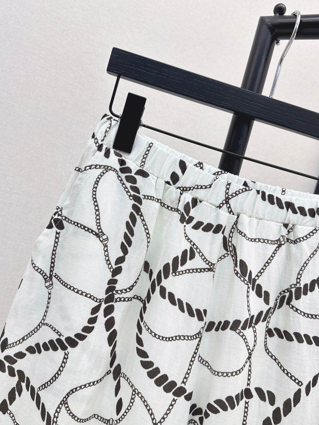 Herm 25ss linen print pants