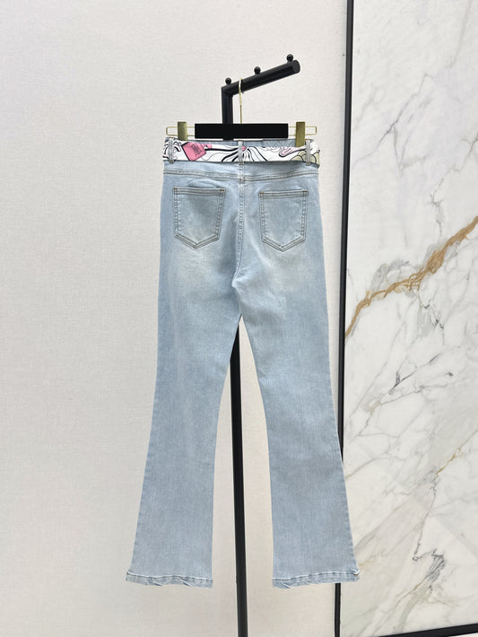 Chan 25ss scarf jeans