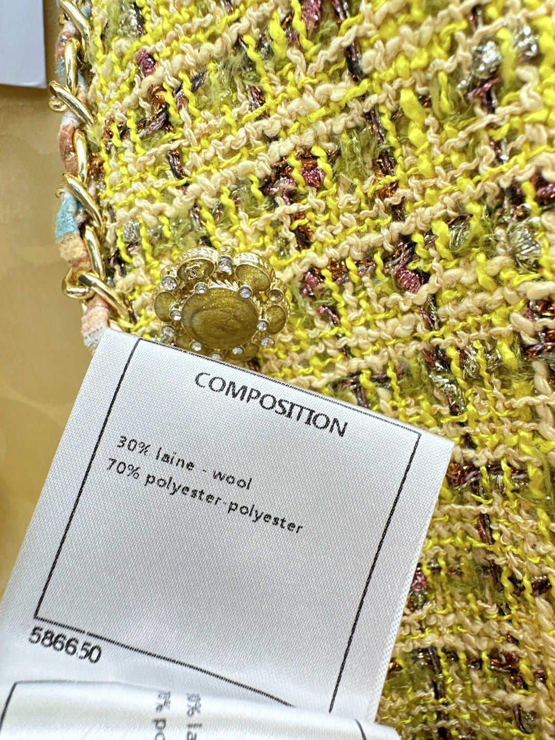 Chan 25ss woven vest