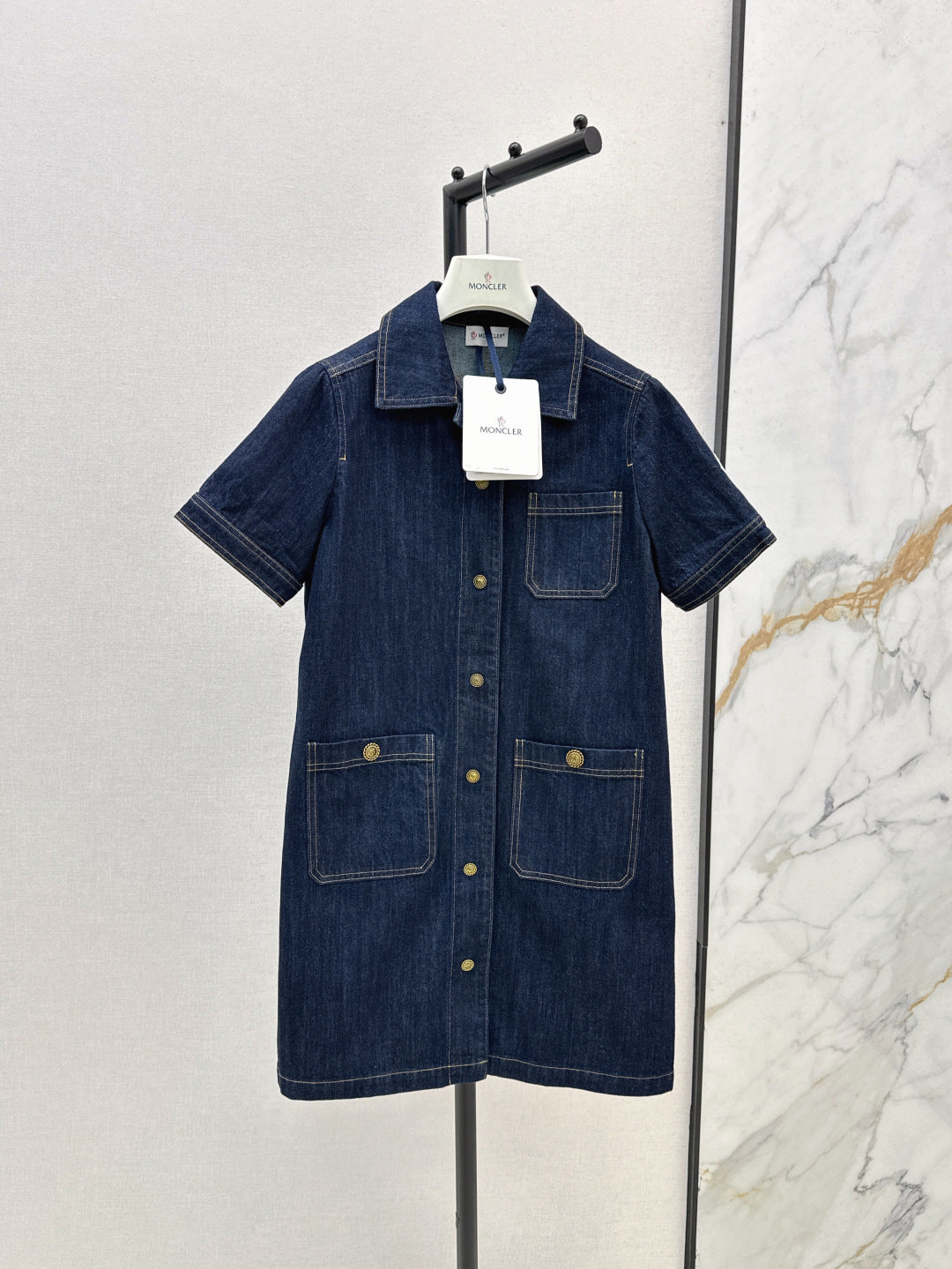 Monc 25ss denim dress