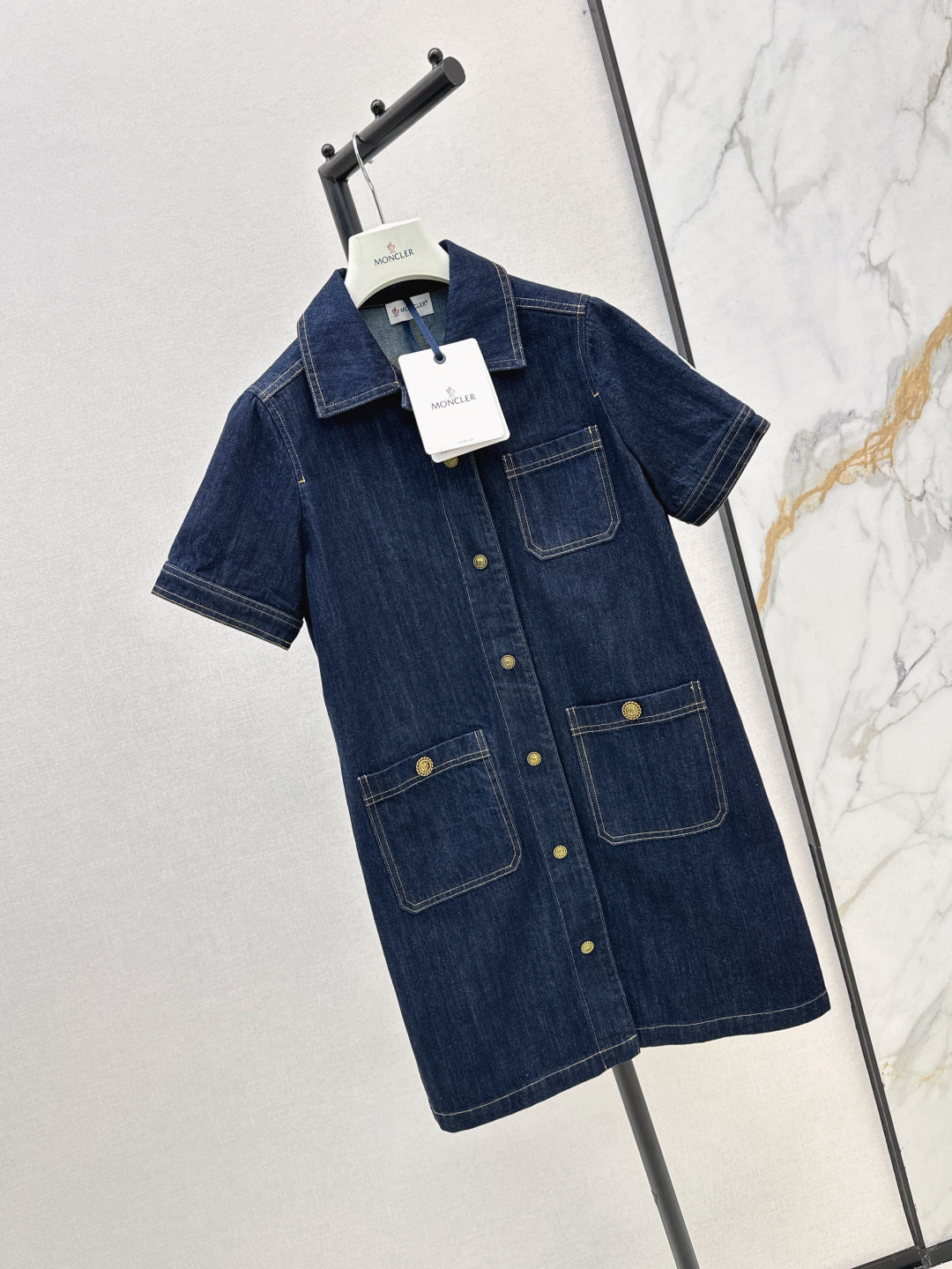 Monc 25ss denim dress