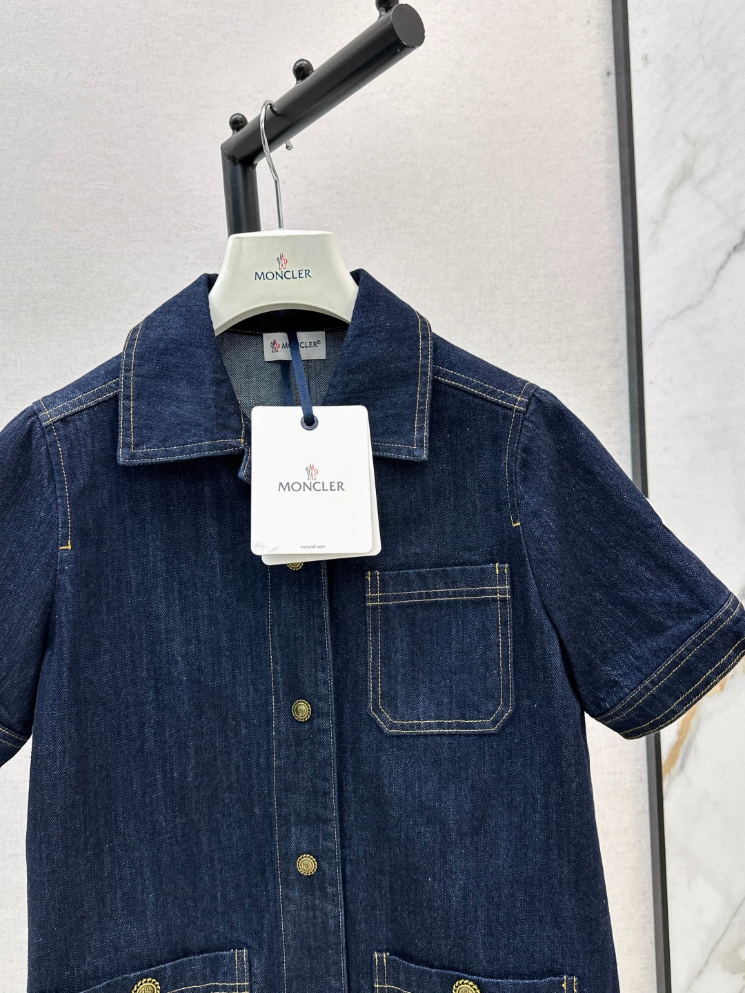 Monc 25ss denim dress