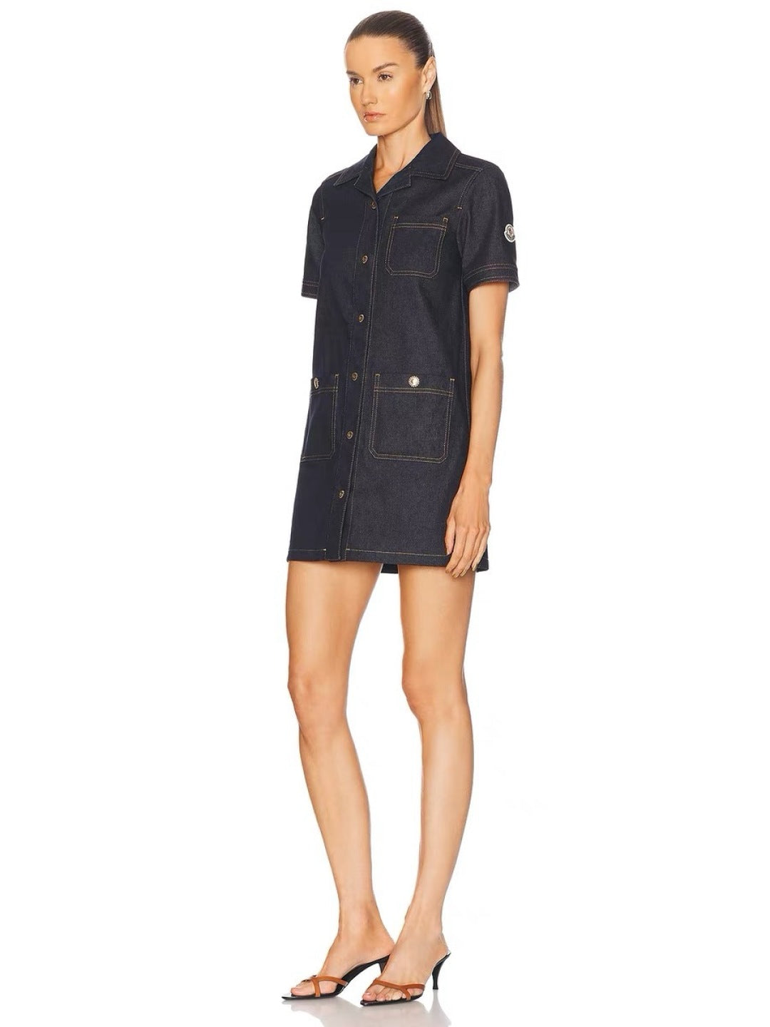 Monc 25ss denim dress