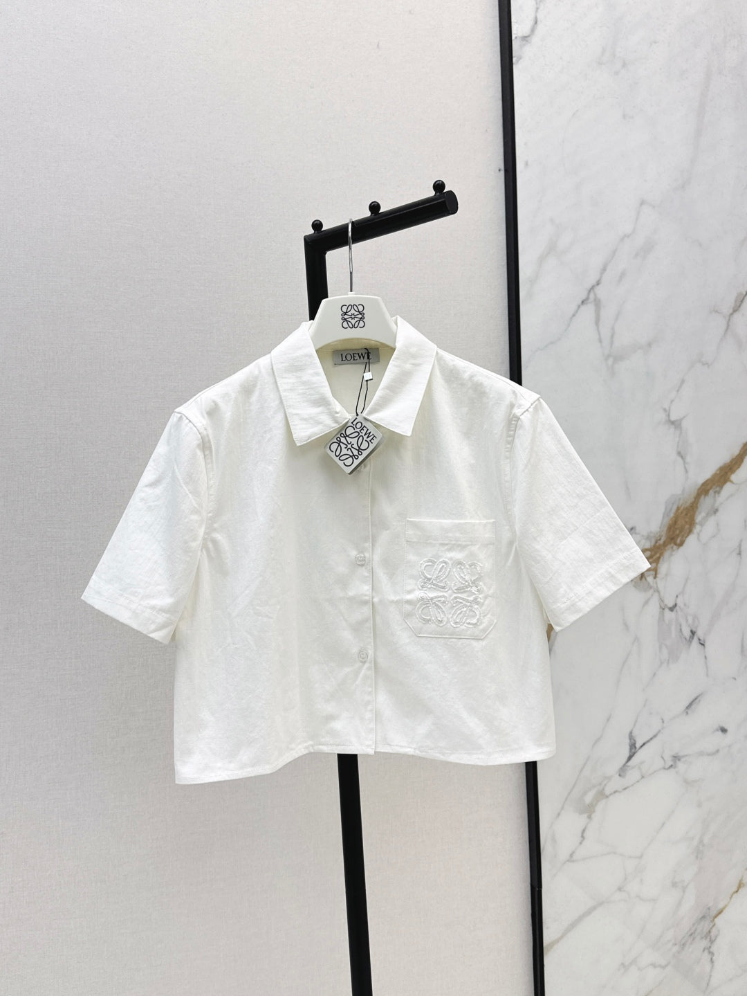 Loew 25ss embroidered shirt