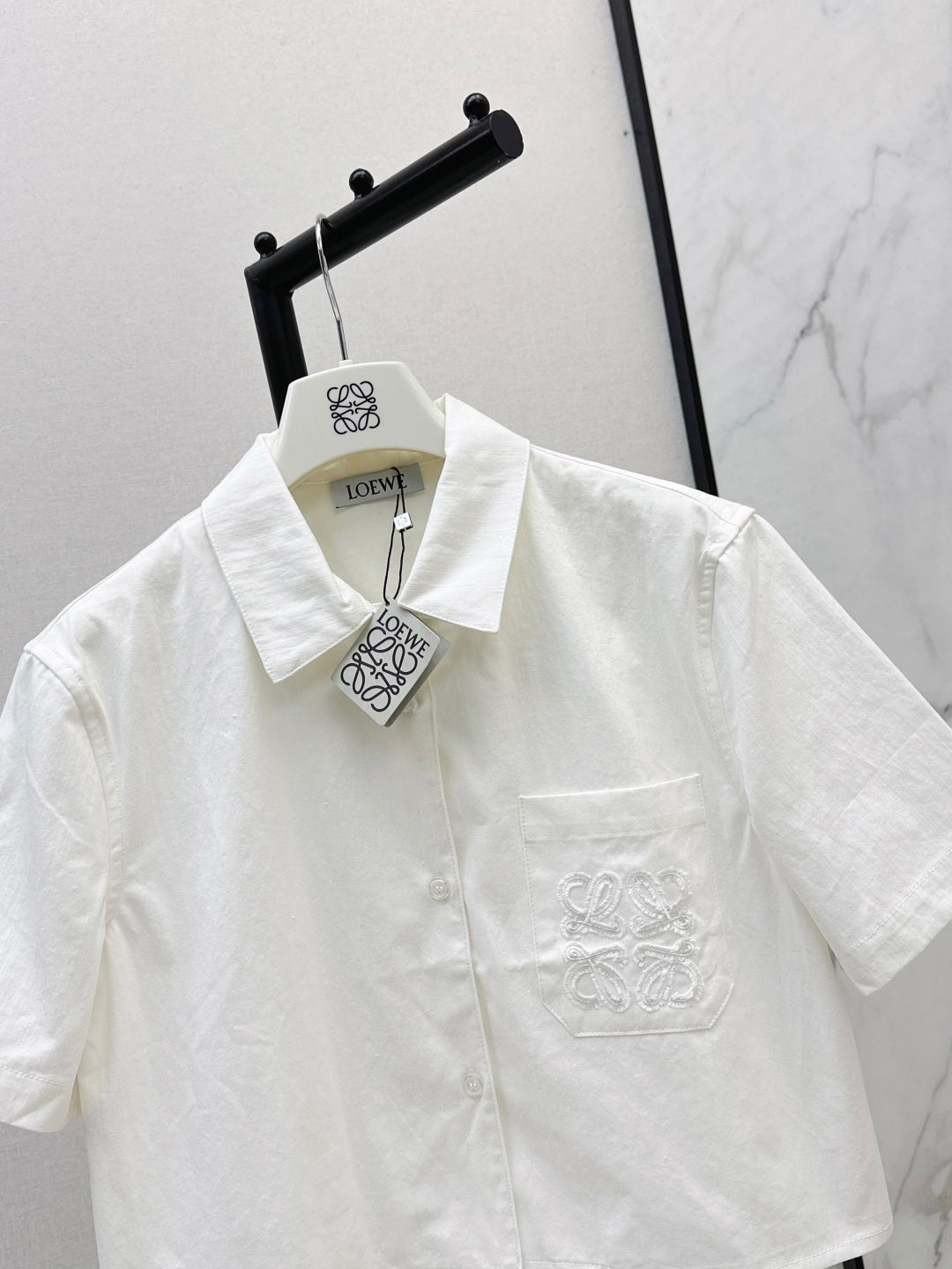Loew 25ss embroidered shirt
