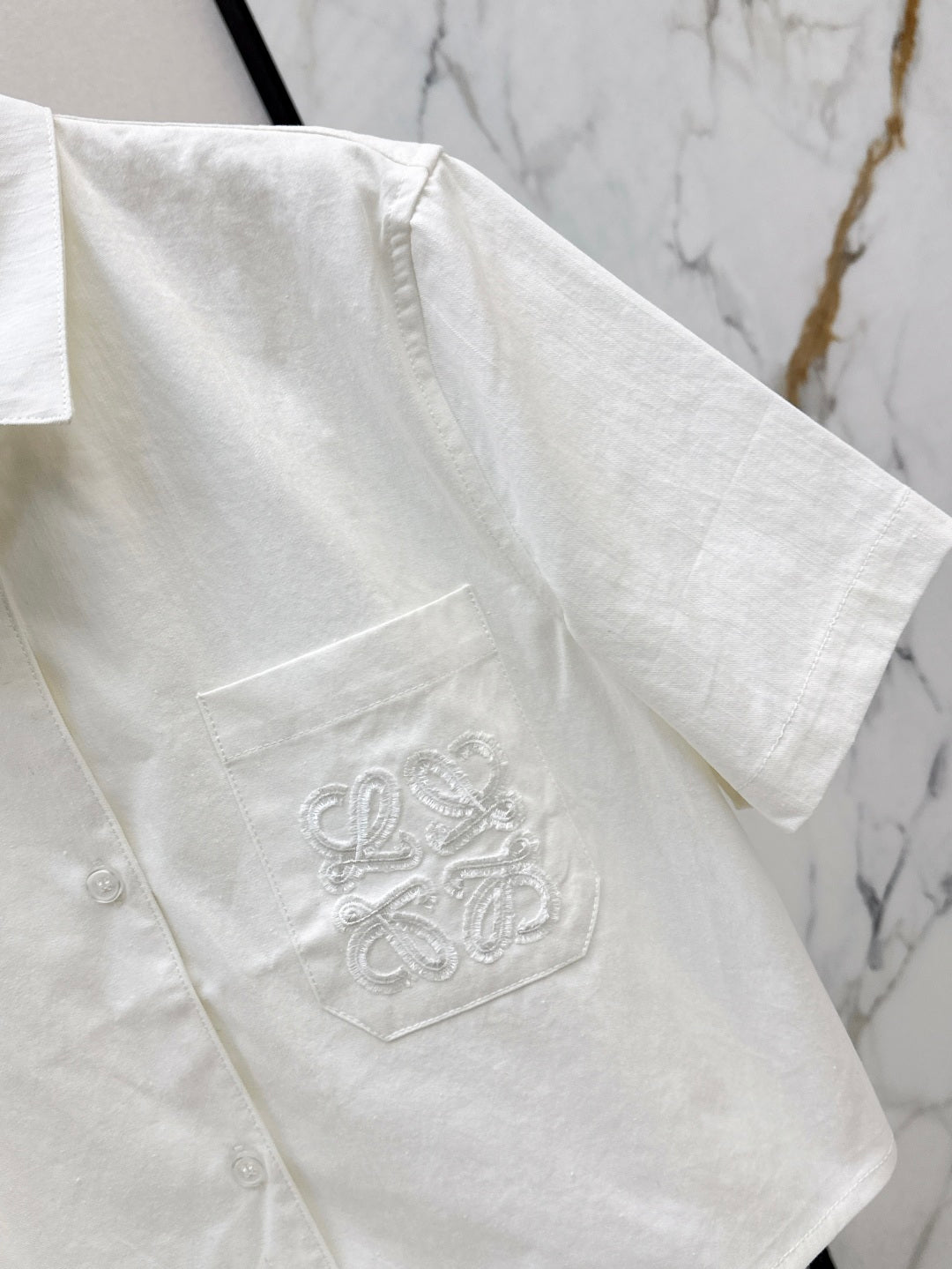 Loew 25ss embroidered shirt