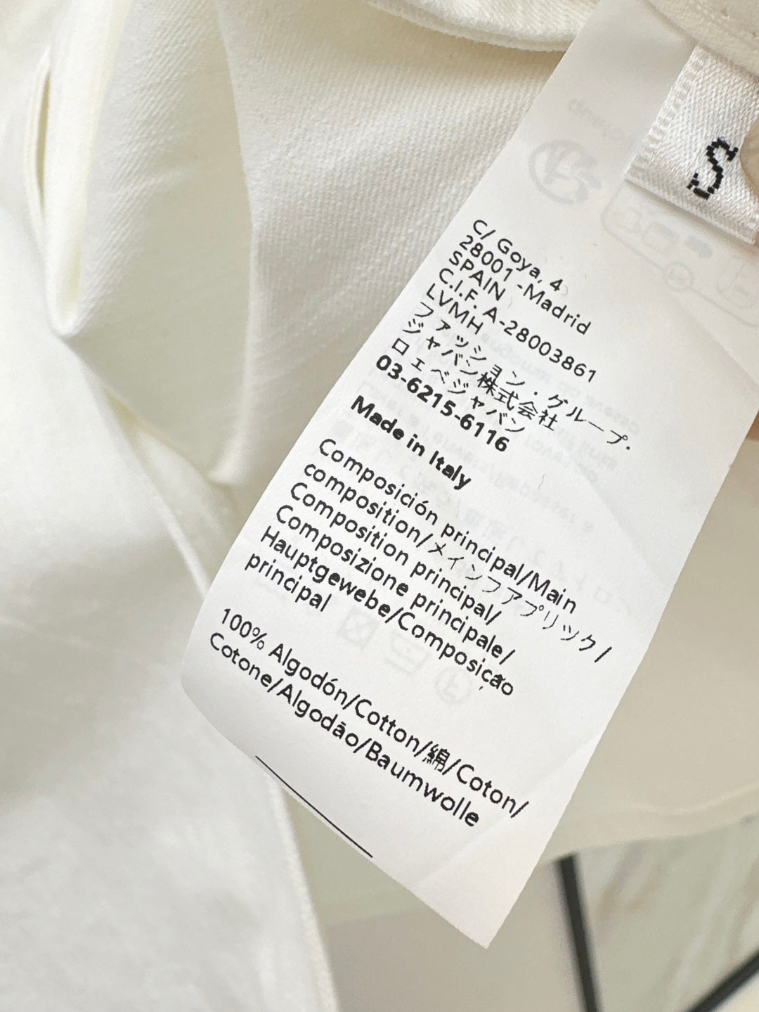 Loew 25ss embroidered shirt