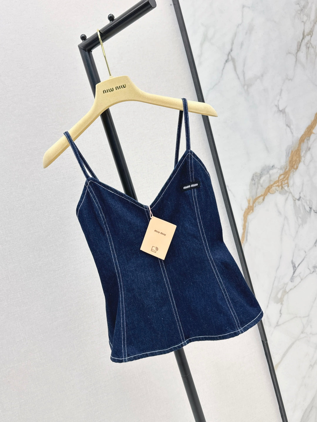 Miu 25ss denim camisole