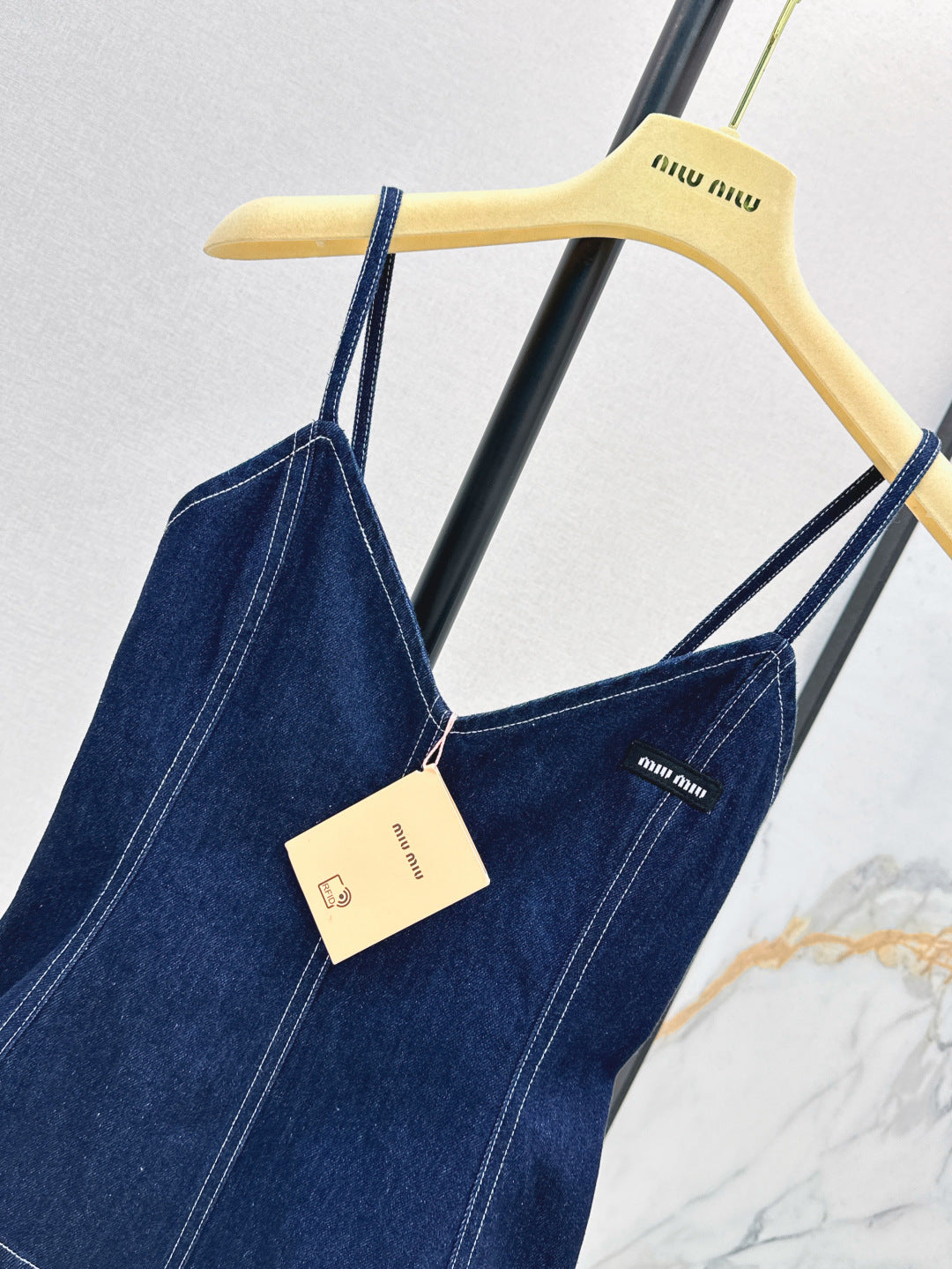 Miu 25ss denim camisole