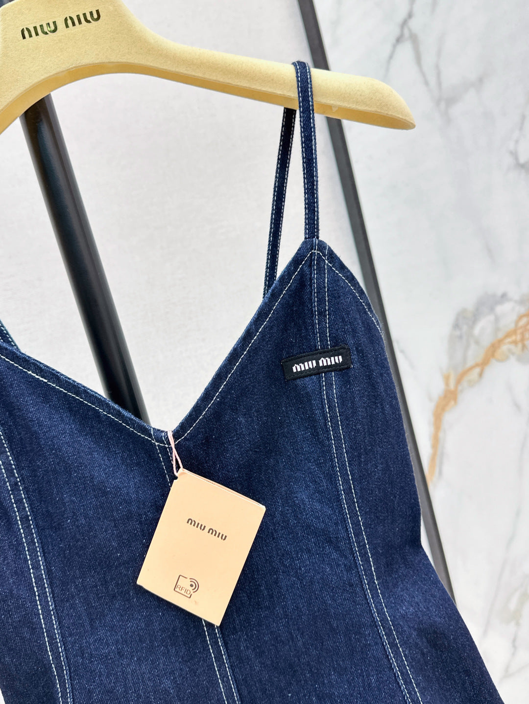 Miu 25ss denim camisole