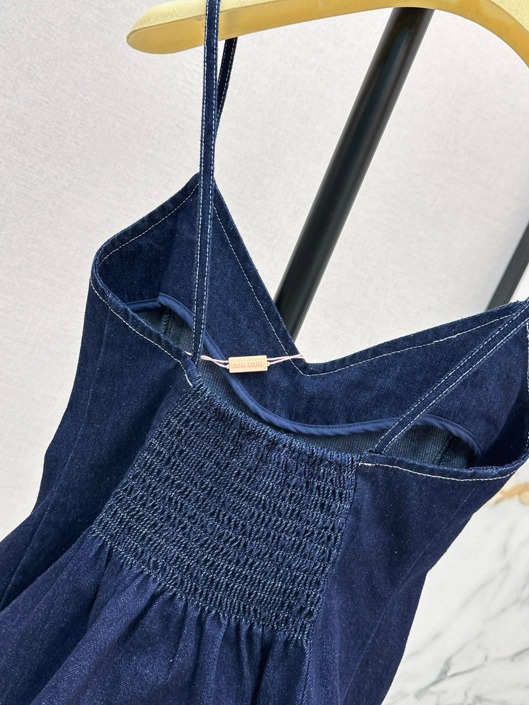 Miu 25ss denim camisole