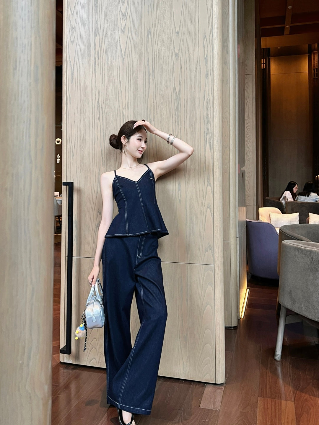 Miu 25ss denim camisole