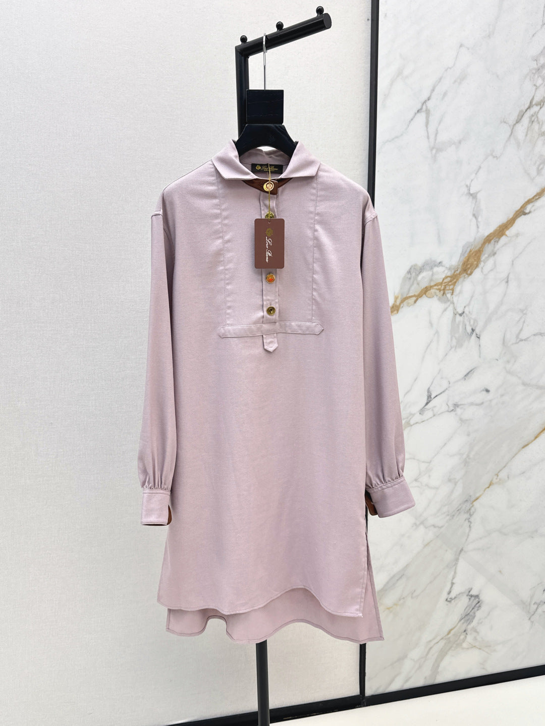 Loro 25ss shirt dress