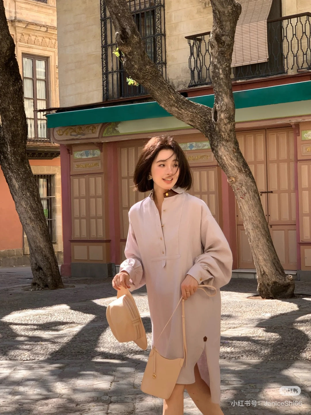 Loro 25ss shirt dress