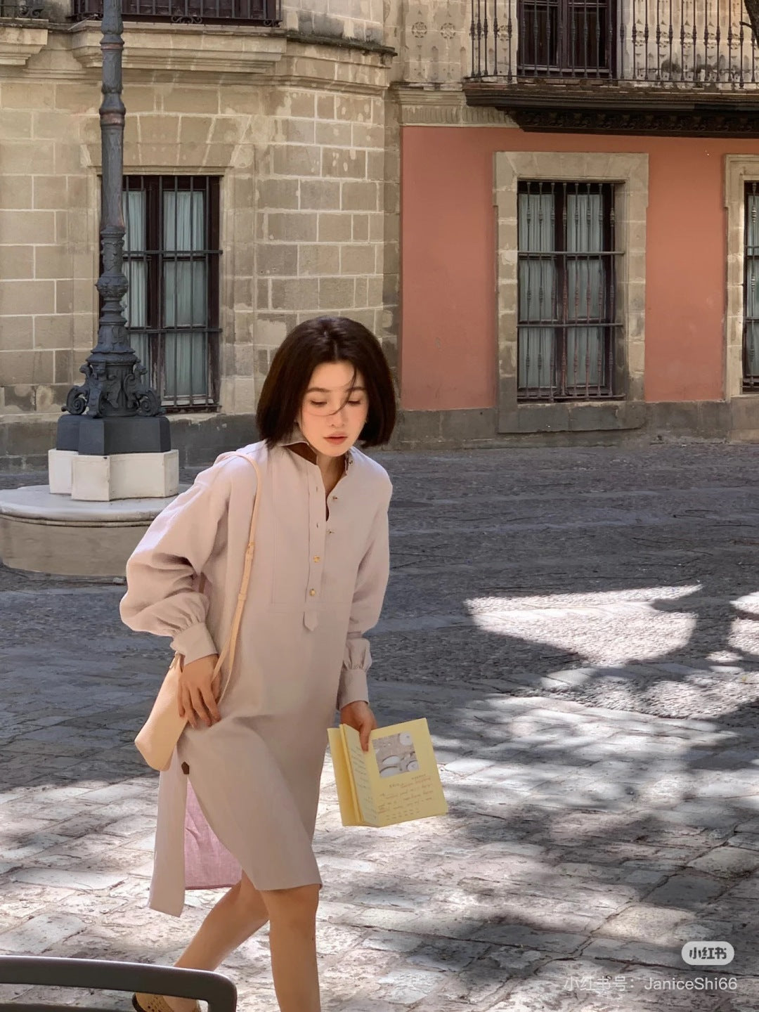 Loro 25ss shirt dress