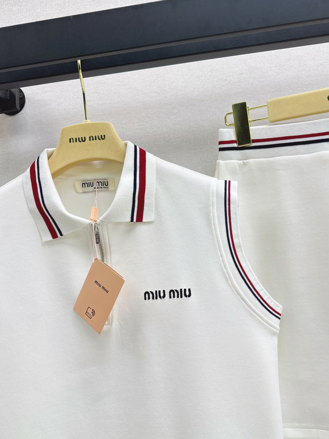 Miu 25ss vest skirt set