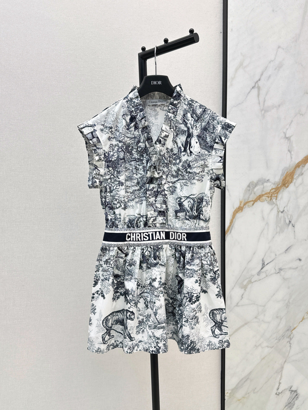CD 25SS print dress