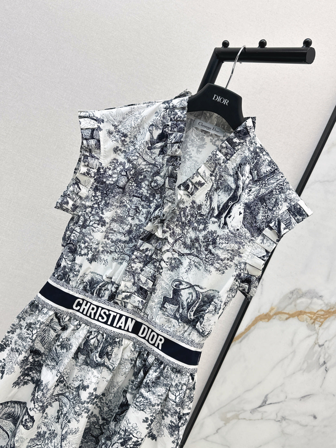 CD 25SS print dress