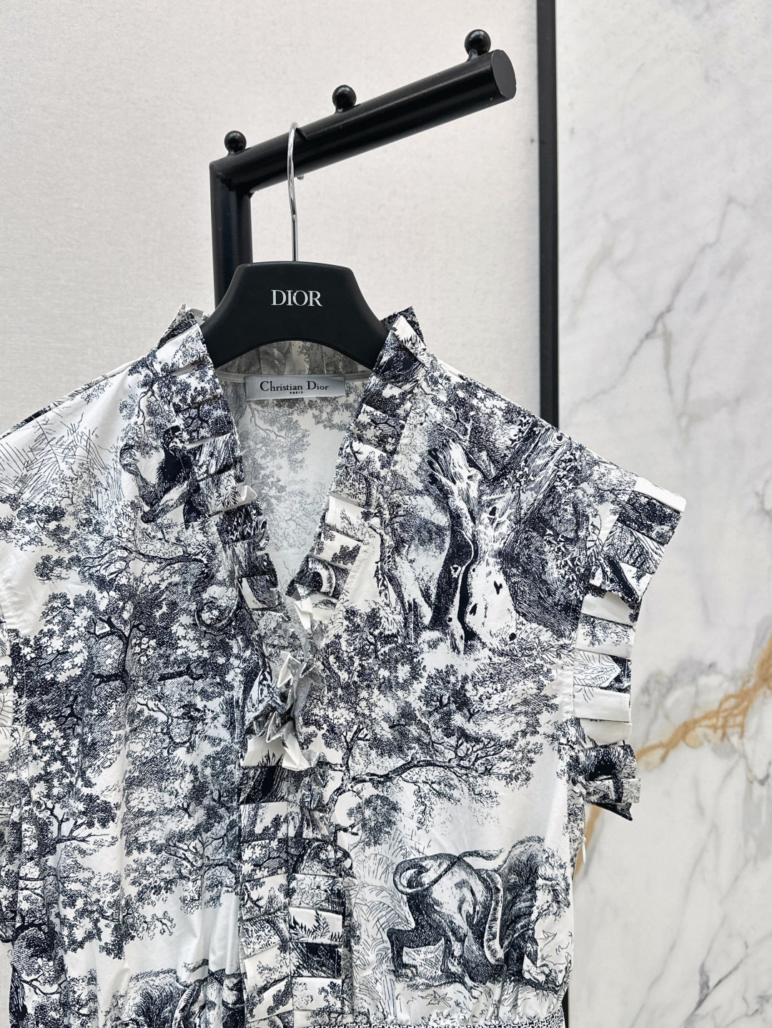 CD 25SS print dress