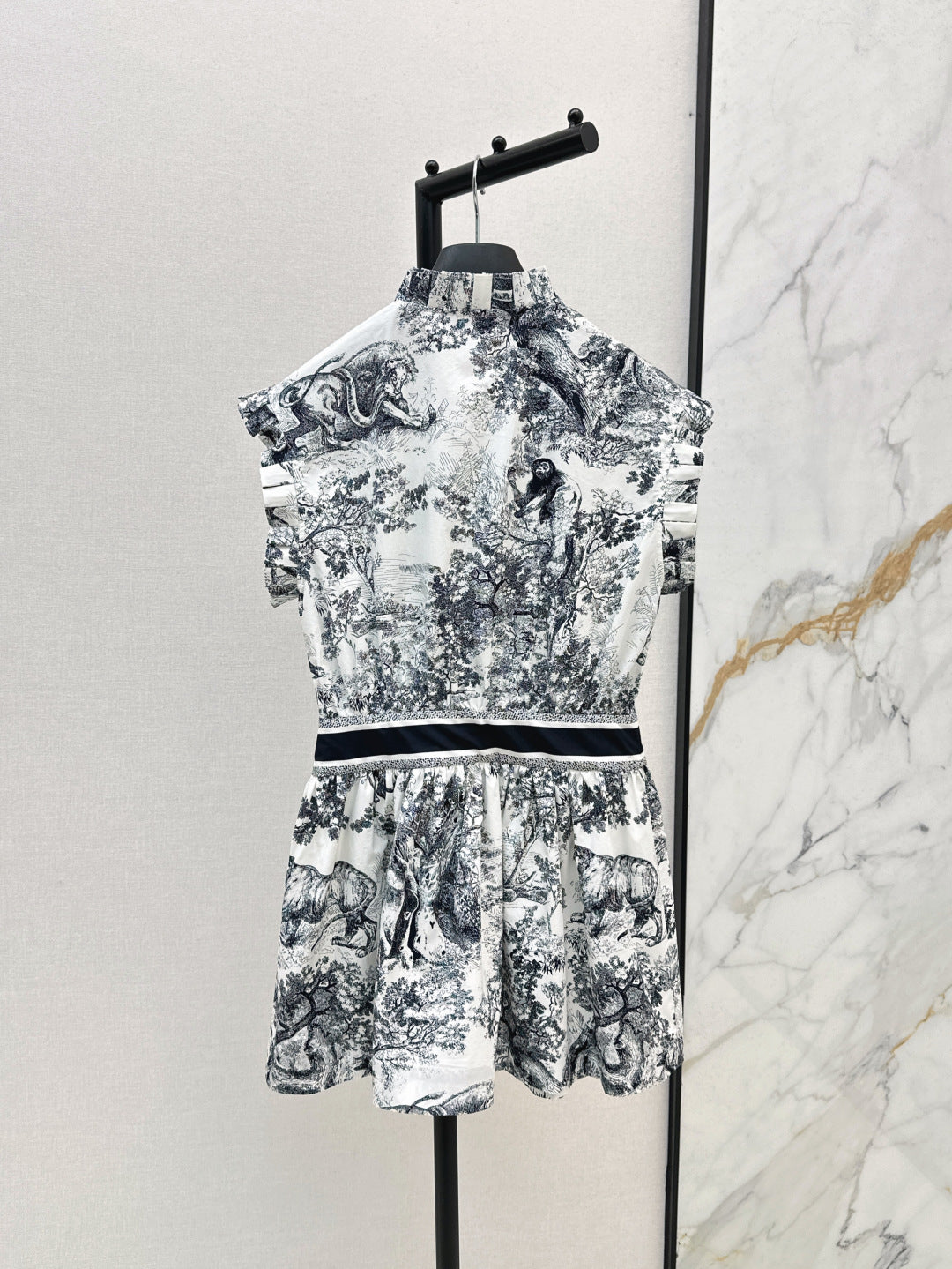 CD 25SS print dress