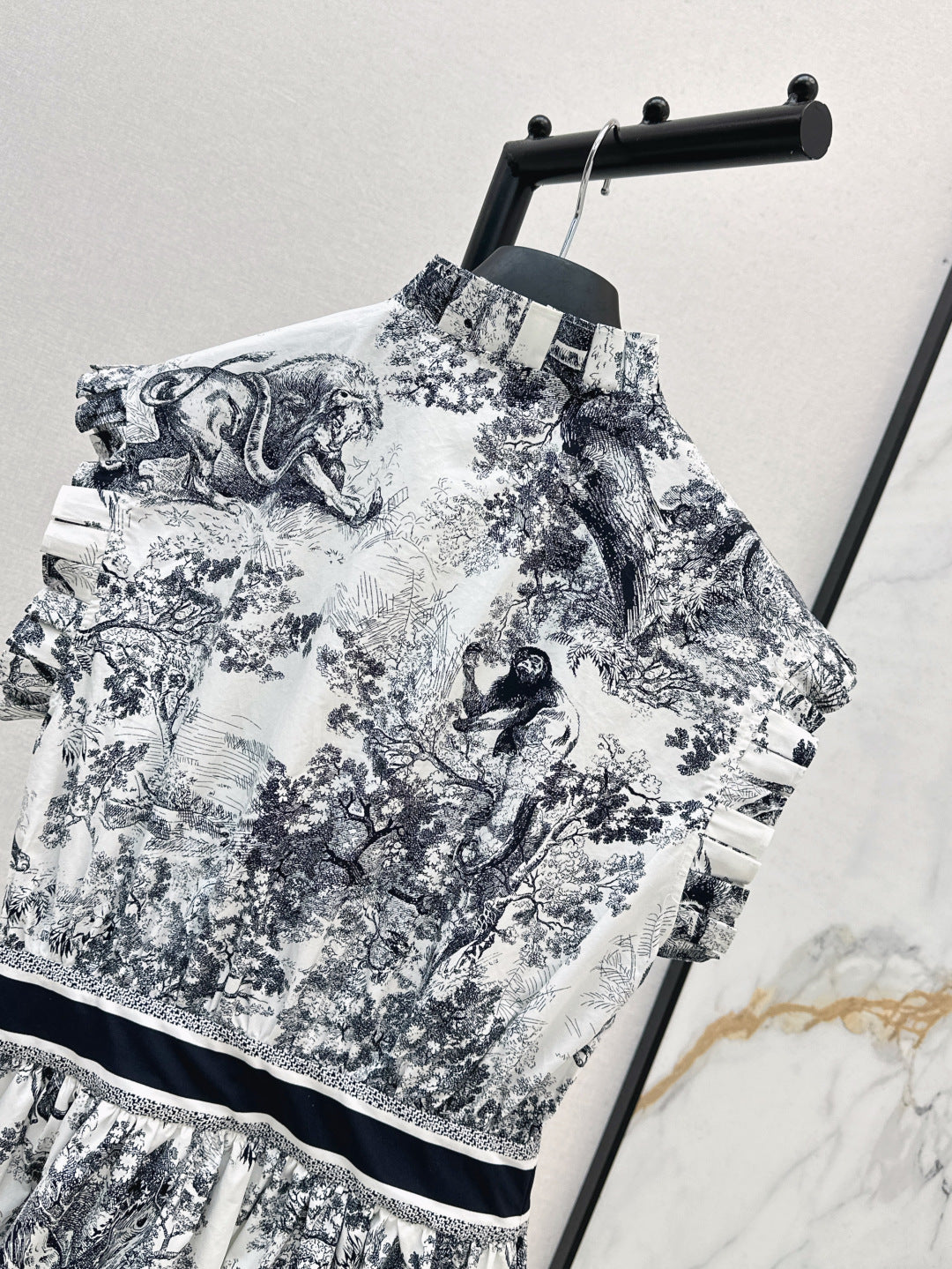 CD 25SS print dress