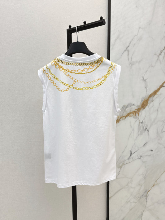 Bal 25ss print vest