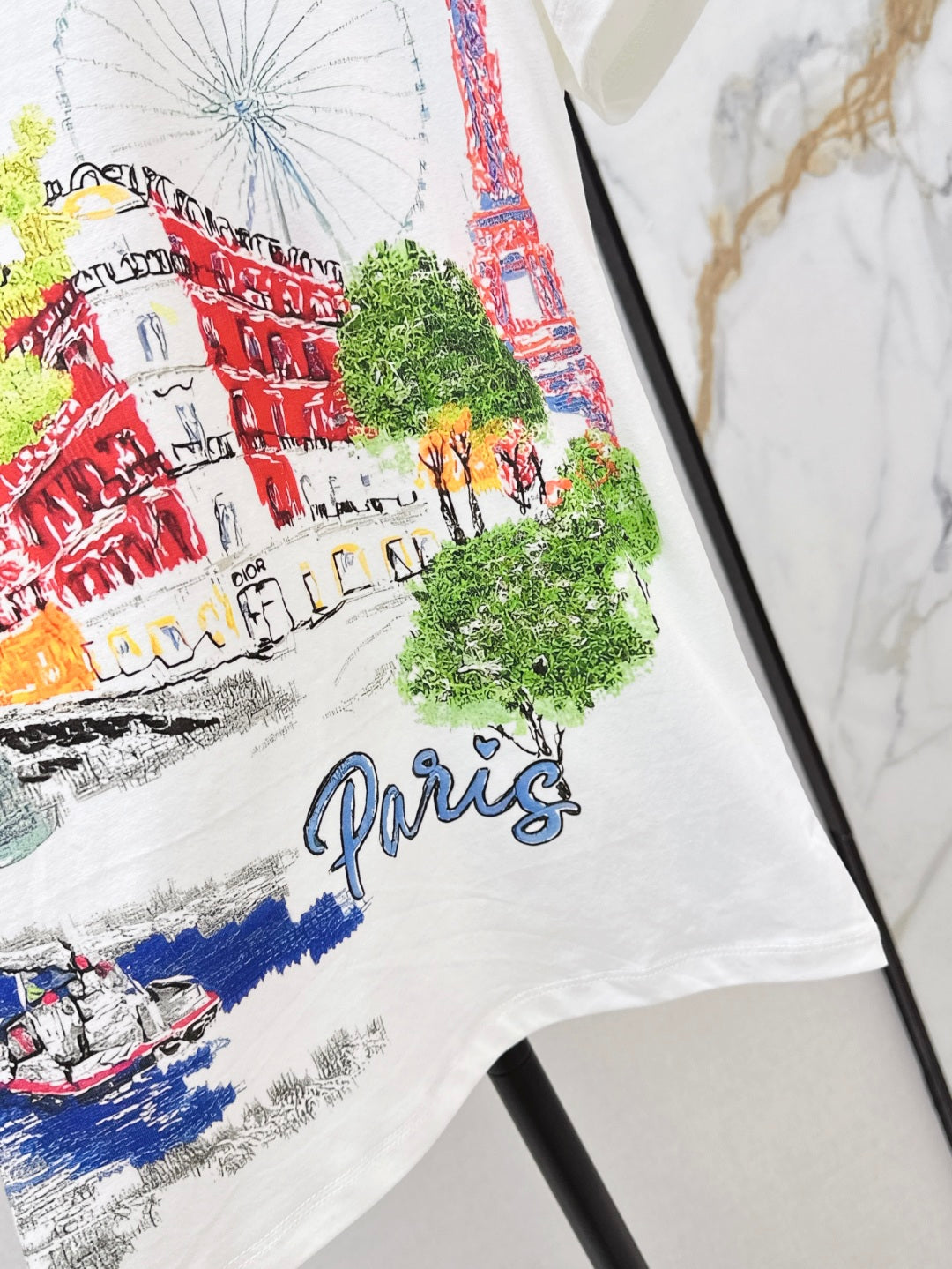 CD 25ss print t-shirt