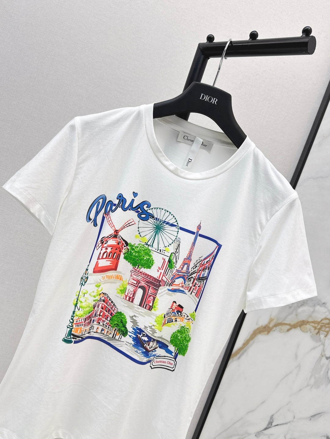 CD 25SS print t-shirt